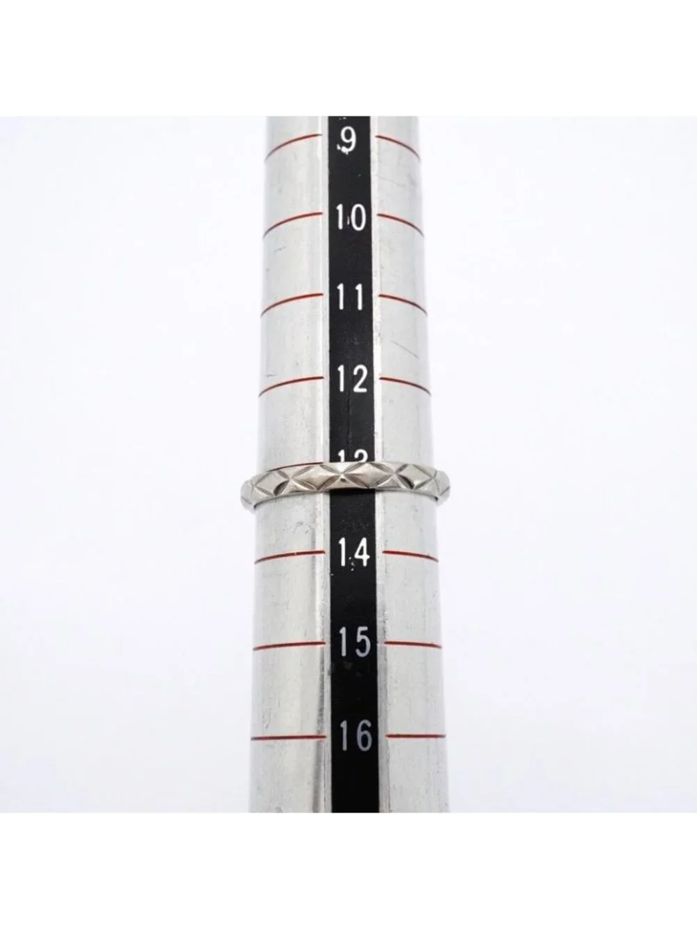 Chanel Ring Quilted Platinum 54 - Picture 9 of 11